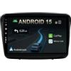 Keconsing KEC 9" [2+64G] Android 15 2 Din Autoradio per Mitsubishi Pajero Sport 2 L200 / Triton (2008-2016)-CarPlay | Android auto | Mirror Link | GPS | Bluetooth 5.0 | SWC+CAM Incluso
