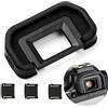 Fotover Mirino oculare per fotocamere Canon EOS 6D, 6D Mark II, 5D, 5D Mark II, 80D, 70D, 60D, 50D, 40D, 30D, 20Da, 20D, sostituisce Canon EB con copertura hot shoe (3 pezzi)
