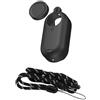 LICHIFIT Set di custodia protettiva in silicone per Insta360 GO 3 Action Camera Custodia Soft Shell Cover Skin + Lens Cap + Neck Strap Lanyard Accessories