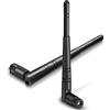 Eightwood Antenna WiFi 2.4GHz 5dBi connettore RP SMA 15.6 cm 2 Pezzi
