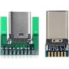 JSER Xiwai DIY 24pin USB 3.1 Tipo C Maschio & Femmina Spina & Socket Connettore SMT Tipo con PC Board 1 Set Xiwai …
