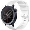 GIOPUEY Cinturini Compatibile con Cmf Watch PRO 2, Morbido Silicone Cinturino [Resistente all'Usura] [Traspirante] - White