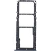 Generico Ricambio Compatibile con REALME C31 (RMX3501) Carrello Vassoio alloggio tray porta scheda nano Sim1+ SIM 2 + SLOT SLITTA Alloggio Memoria Micro Sd CARD (Nero)
