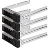 Heretom - 4 Pezzi LFF 3,5 14a Generazione X7K8W Y796F SAS/SATA Vassoio Tray Caddy Hot-Swap Per Dell XC640-10 XC740xd-12 R240 R340 R440 R540 R640 R740 R740xd R840 R940 R6415 R7415