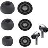 DEFIYEAR 3 paia di tappi per le orecchie per Galaxy Buds 3 Pro, in silicone per Samsung Buds 3 Pro, compatibili con accessori di ricambio Samsung Galaxy Buds Pro, comodi isolanti rumori, S/M/L