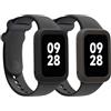 kwmobile 2x Protezione schermo compatibile con Xiaomi Mi Band 8 Pro - Custodia in silicone con rivestimento protettivo - senza Fitness Tracker