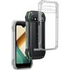 REY Pack 3X Cover in Gel TPU Trasparente per BLACKVIEW N6000, Ultra Sottile 0,33 mm, Morbido Flessibile, Custodia Silicone