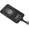 Garsent Ricevitore Qi sottile, caricatore magnetico wireless di tipo C per dispositivi piccoli, metodi di ricarica multipli