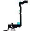 OnlyTech - Connettore di ricarica di ricambio per iPhone XS Max Grigio - Tovaglia interna che include connettore di ricarica e microfono