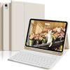 ZOPSGYU Custodia per tastiera iPad Air 11 pollici M3/M2 (2025/2024), iPad Air 5 4 (2022/2020) 10,9 pollici con portapenne, tastiera magnetica Bluetooth, layout QWERTZ, auto sonno/sveglia, colore