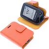 foto-kontor Borsa per Abbott Freestyle Libre 2 Book Style Copertina Arancio di Protezione