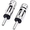JZK 2 adattatori standard da maschio DIN a femmina ISO, adattatore per antenna autoradio, connettore ISO a DIN per radio audio FM del veicolo