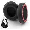 Devantia Cuscinetti di ricambio compatibili con Beats Studio 3, Studio 2, in pelle proteica, Memory Foam, Noise Canceling, Over-Ear, 1 paio, colore: Nero