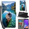 Haninsuze Cover per Samsung Galaxy A7 2018, barca