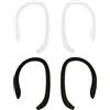 WOLMIK 2 paia di ganci anti-smarrimento, accessori sportivi per cuffie, compatibili con auricolari auricolari per airpods per sport e attività all'aperto