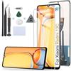 RongZy LCD Schermo per Xiaomi Redmi 13C di Ricambio Display Touch Screen Digitizer Parti di Riparazione per Xiaomi Redmi 13C 23100RN82L LCD Display con Strumenti(Nero, 6.74)