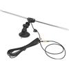 SEAFRONT Kit Antenna Ricevitore SDR, Cavo RG174 60 Cm, Connettore Maschio SMA, Dipolo Telescopico per VHF UHF, Base di Montaggio a Ventosa con Filettatura Maschio 1/4 di Pollice