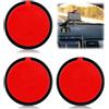 LEPZUR Set Di 3 Piastre Autoadesive Per Cruscotto Per Base A Ventosa Per Cruscotto Disco Di Montaggio Per Navigatori Garmin Tomtom