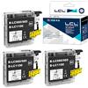 LCL Cartucce d'inchiostro Compatibile LC-985 LC985 LC65 LC-985BK LC65BK (3 Nero) Sostituzione per Brother MFC-495CW MFC-J410W DCP-J125 J315W J515W J140W MFC-J265W J410 J415W J220