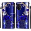 SIENIANLINE Custodia per Oppo A54 5G / A74 5G / A93 5G / A93s 5G,Custodia Flip Pelle Portafoglio Magnetica Libro con [Slot Schede] [Funzione Stand] per Oppo A54 5G / A74 5G / A93 5G / A93s 5G