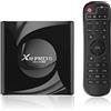 Dulmssxy Android tv box,X13 PRO Android 13.0 tv box 4GB RAM 32GB ROM RK3528 Quad-Core 64bit Cortex-A53 Mali 450 MP2 GPU Support 2.4/5.0GHz WIFI BT5.0 10/100M Ethernet H.265 8K 3D 1080P DLNA HDMI 2.0 USB 3.0