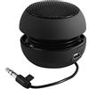 VBESTLIFE Mini Altoparlante ricaricabile portatile di hamburger portatile(Black)