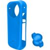 zZjoOoj Custodia per fotocamera Insta360 X4, in silicone, con protezione per obiettivo, resistente ai graffi, di colore blu