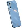 RankOne La Custodia del Telefono è Adatta per HUAWEI P30 Pro / P30 Pro New Edition (6.47 Inches), Case per Cellulare in Silicone con Telaio Galvanico - Blu navy