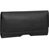 AQ Mobile Custodia da cintura per Samsung Galaxy S25 Ultra/S24 Ultra/S23 Ultra, clip da cintura, chiusura magnetica, pelle sintetica