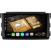 BXLIYER SXAUTO [6G+128G] Android 14 IPS Autoradio Per Benz Smart fortwo 451 (2005-2010) - Senza fili CarPlay/Android Auto - Camera + MIC - DAB Dual Band WIFI Fast-boot Volante 360-CAM DSP - 2 Din 9 Pollici