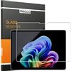 MEGOO Protettiva Pellicola vetro temperato per Surface Pro 11,Surface Pro 9/Pro 10,Surface Pro 8/X,Protezione dello schermo a contatto amichevole