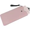 Linkidea Custodia protettiva per tastiera in similpelle vegana compatibile con Logitech K380, Logitech Pebble Keys 2 K380s, Logitech Keys-to-GO 2, Magic Keyboard (Rosa)