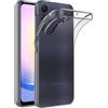 AICEK Compatible con Samsung Galaxy A25 5G Cover, Trasparente Silicone Custodia per Samsung A25 5G Cover Protettiva Molle di TPU Bumper Case Sottile