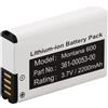 CHUNCAIL Batteria compatibile per Garmin Alpha 100 Handheld, Monterra, Montana 600, 600T, 600T Camo, 650, 650T. Sostituisce 010-11599-00, 010-11654-03, 361-00053-00, Li-Ion 2200 mAh