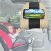 HTLAKIKJ Supporto per telefono per poggiatesta per auto Adatto a tutti i telefoni cellulari da 3,5-7 pollici e dispositivi Supporto per telefono per auto in silicone per bambini sui sedili posteriori