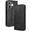 RonRun Cover Oppo A5 Pro 5G, Custodia a Libro con Supporto Stand e Slot Porta Carte Case a Portafoglio Magnetica in Pelle PU Adatto per Oppo A5 Pro 5G, nero