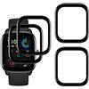 YIFNTANG [4 Pezzi Pellicola Protettiva per Amazfit GTS 4 Mini Smartwatch, Anti Graffio,Copertura Completa (3D Curva),HD Protezione Schermo Compatibile con Amazfit GTS 4 Mini