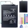 Aousavo Batteria di ricambio BN62 compatibile con Xiaomi Redmi 9T Note 9 4G Poco M3 con kit di attrezzi