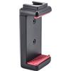 Panlouting Supporto per Treppiede per Telefono Cellulare con Supporto a Slitta per Accessori Microfoni Luce LED | Con Foro per Vite 1/4 | Compatibile con iPhone 15 16 Samsung Galaxy S23 S24 Ultra