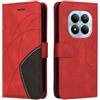 XINNI Cover Protettiva per Xiaomi Poco M8 PRO 5G Case | retrò Cellulare Custodia Libro Antiurto in Flip Pelle PU/TPU