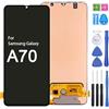 iYAiYO Schermo TFT Display Digitalizzatore Touch Screen Ricambio Compatibile con Samsung A70 Schermo Completo con Strumenti-Nero