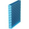 Eujgoov Dissipatore di Calore in Alluminio Eujgoov, 150x120x20mm Raffreddamento del Radiatore Raffreddamento per Scheda PCB Dell'amplificatore di Potenza della CPU(blu)