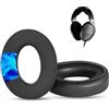 HTINDUSTRY HD518 Cuscinetti di Ricambio per Sennheiser HD518, HD558,HD598, HD598CS, HD598SE, HD599, HD560S, HD620S, HD569, HD579, HMEC 250 Cuffie- Cuscinetti Auricolari con Strato in Gel Rinfrescante