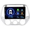 MISONDA [2G + 32G] Autoradio Android 14 per Hyundai i20 2010 2011 2012 2013 2014 CarPlay Android Auto 9 pollici IPS Autoradio con DSP Mirror Link Bluetooth WiFi GPS FM/RDS SWC Telecamera