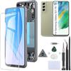 RongZy LCD Schermo Per Samsung Galaxy S21 FE incell Display Di Ricambio Touch Screen Digitizer Parti Di Riparazione Per Samsung S21 FE G990U/G990E/G990B/G990W LCD Display Con Strumenti(Nero con Cornice)