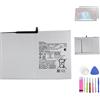 HIGHAKKU Batteria di ricambio HQ-6300SA compatibile con Samsung Galaxy Tab A8 10.5 SM-X205 SM-X200 con strumenti