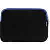 Emartbuy Jet Nero/Blu Copertura, Neoprene Resistente all'Acqua 11-12.2 Pollici Compatibile con Dispositivi Selezionati Elencati di Seguito