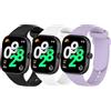Xisair MIJOBS 3 Braccialetti per Xiaomi Redmi Watch 4/5/6