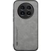 Kepuch Silklike Cover per Oppo Realme 12 5G - Custodia Case Piastra Metallica Incorporata - Grigio