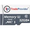 tp TRADEPROVIDER TradeProvider - Scheda di memoria TF da 32 GB, classe 10, V30, C10, UHS-I per smartphone Android, tablet, fotocamere, droni, console di registrazione video 4K espandibile